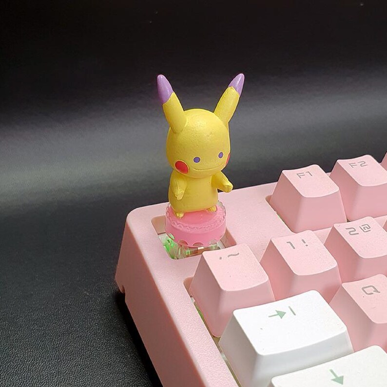 Pokemon Keycap Anime Keycap Decoden Keycap Resin Keycap Etsy