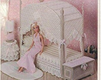 Canopy Doll Bed | Etsy