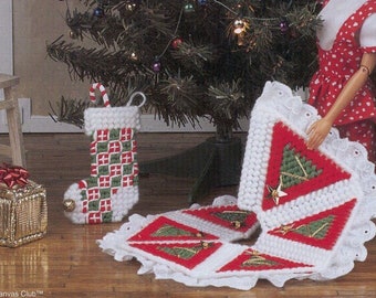 barbie christmas tree skirt