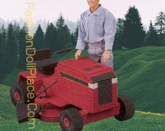 barbie lawn mower