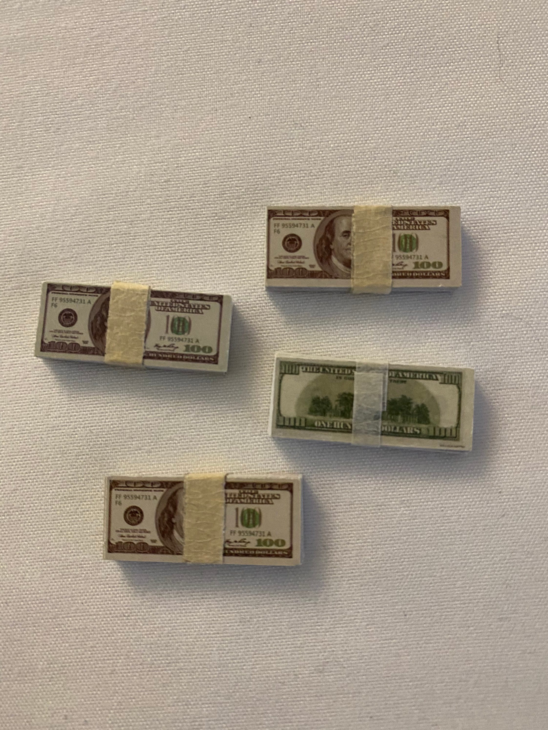 Printable Money for Fashion Doll Dollhouse Miniatures 1:6 PDF | Etsy