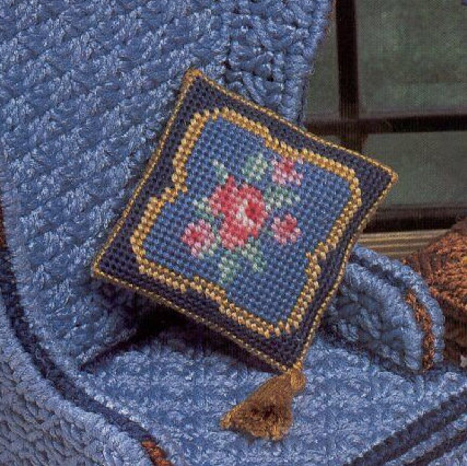 Beautiful Area Rug and Matching Pillow Patterns for Barbie Etsy