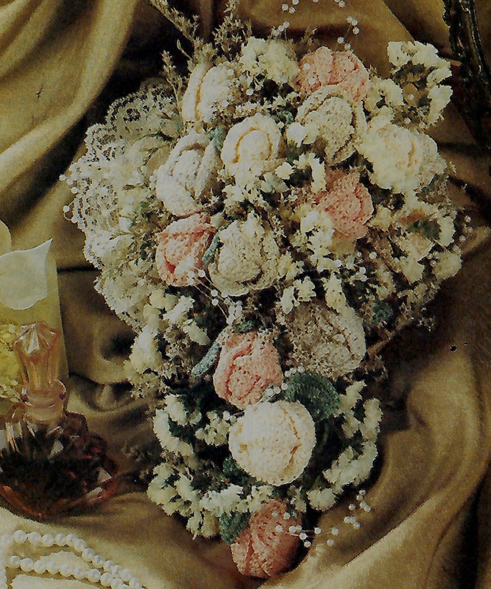 Crochet Wedding Bouquet Pattern Bridal Bouquets Crochet Etsy