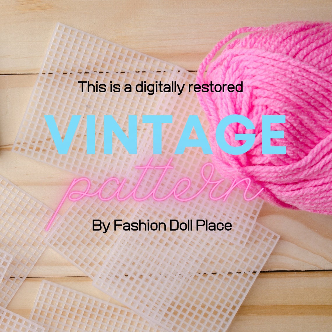 Barbie Fish Tank Aquarium Fashion Plastic Canvas PATTERN PDF Etsy