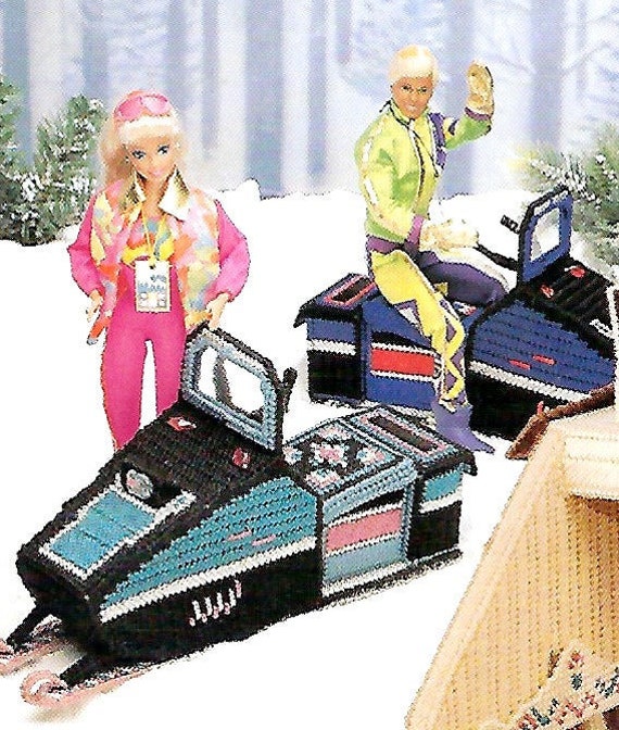 lanthan ude af drift Lao Snowmobile for Barbie or Fashion Doll Dollhouse Plastic - Etsy Sweden