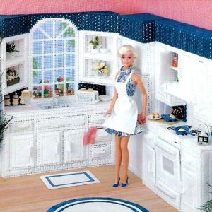 barbie small kitchen set