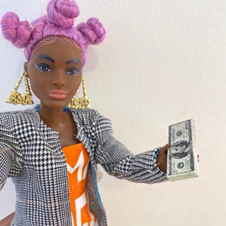 Printable Miniature 100 Dollar Bills for Barbie Blyth | Etsy