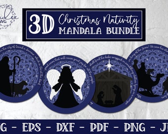 Download Christmas Mandala Etsy