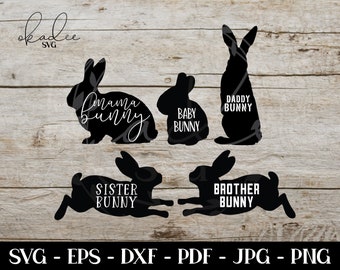Download Clip Art Rabbit Svg Svg Files For Cricut Easter Svg Grandma Svg Embrostyledesign Instant Download Cricut Designs Grandma Bunny Svg Family Svg Art Collectibles