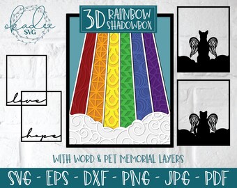 Download Rainbow Mandala Etsy