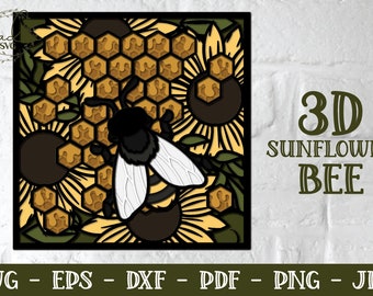 Download Mandala Bee Svg Etsy