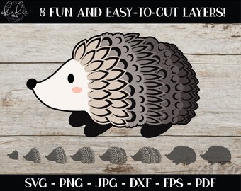 Download Hedgehog Mandala Etsy