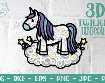 Download Unicorn Mandala Svg Etsy