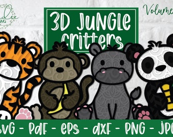 Download Safari Animals Svg Etsy