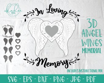 Download 3d Angel Svg Etsy