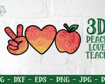 Download Apple Mandala Etsy