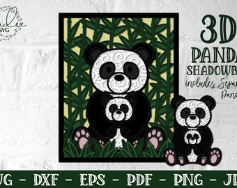 Download Panda Mandala Svg Etsy