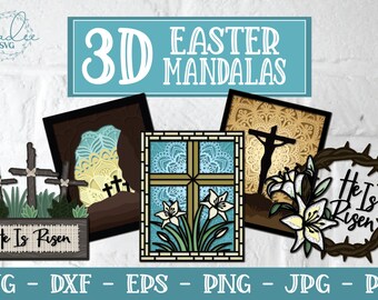 Download 3d Svg Files Easter Etsy