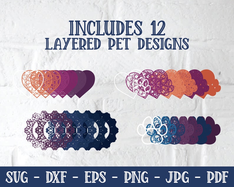 Free Free 141 Layered Mandala Paw Print SVG PNG EPS DXF File