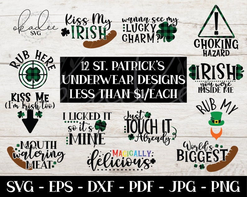 victorias secret st patricks day underwear
