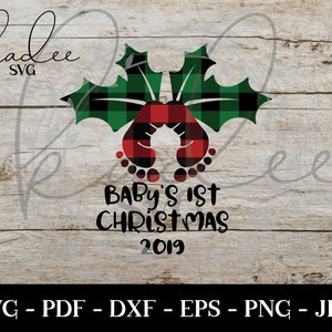 Babys erste Weihnachten SVG, geschnitten Datei, meine erste Weihnachten SVG, erste Weihnachten SVG, Weihnachten Ornament Svg, Baby Svg, erste Svg, Cricut