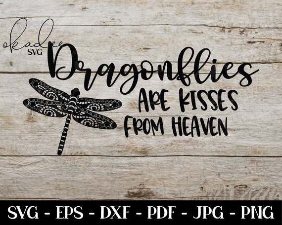 Download Dragonfly Svg Dragonfly Mandala Svg Dragonfly Memorial Gift Etsy
