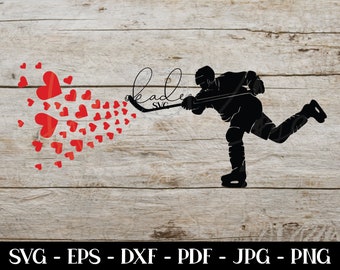 Hockey SVG Slapshot SVG Heart Window SVG Hockey mamma Svg Cricut File Silhouette File Instant Download Hockey Window Decal Hockey Clipart