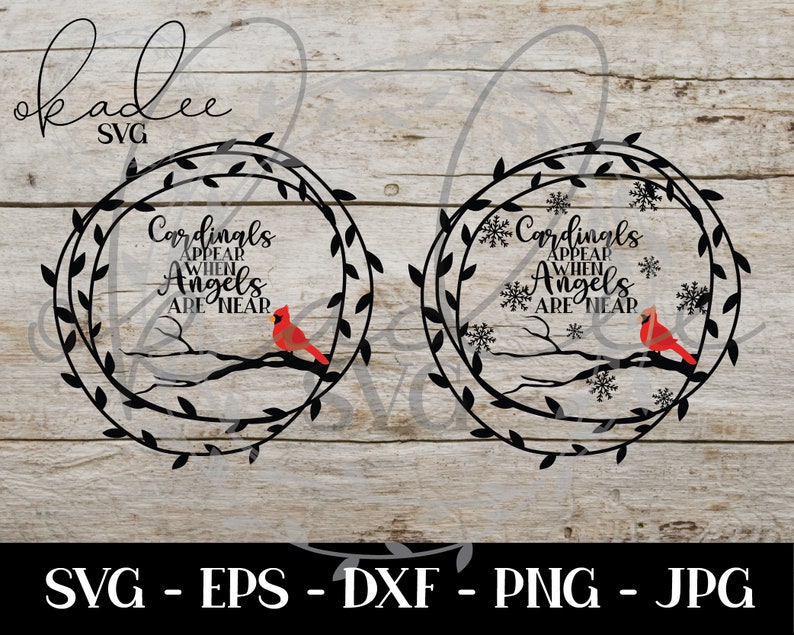 Download Memorial Gift SVG Cardinal SVG Memorial SVG Instant | Etsy
