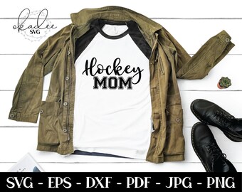 Hockey Mom SVG, Hockey SVG, Natychmiastowe pobieranie, Plik do cięcia, Cricut, Sylwetka, Sublimacja, Drukowanie i cięcie