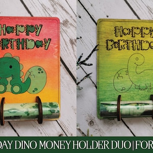 Laser Cut Birthday, Birthday Money Holder, Birthday PIY, Birthday Laser SVG, Laser Cut SVG, Glowforge Svg, Glowforge Cut File, Laser Svg
