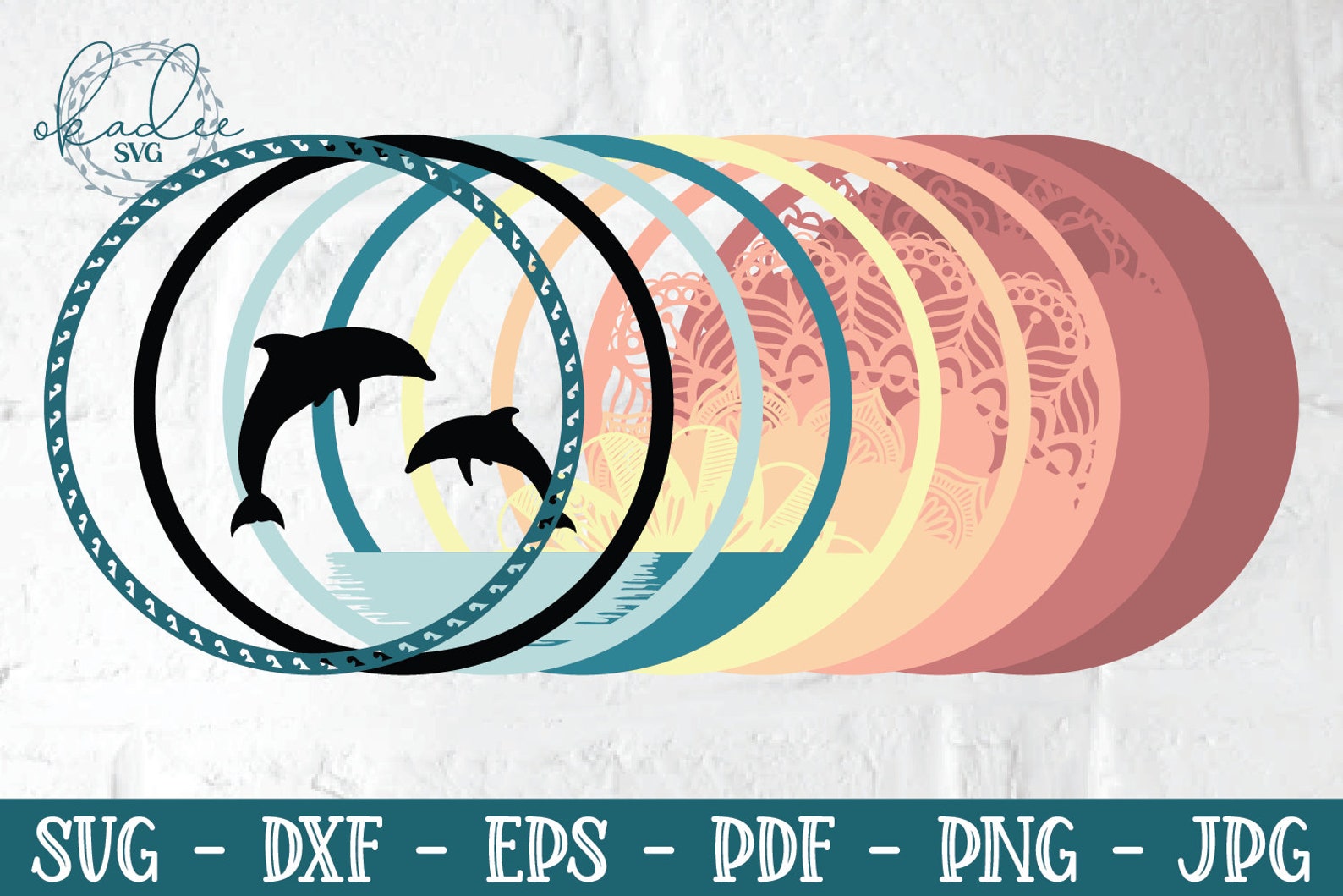 3D Beach Mandala SVG 3D Mandala SVG Layered Mandala SVG | Etsy New Zealand