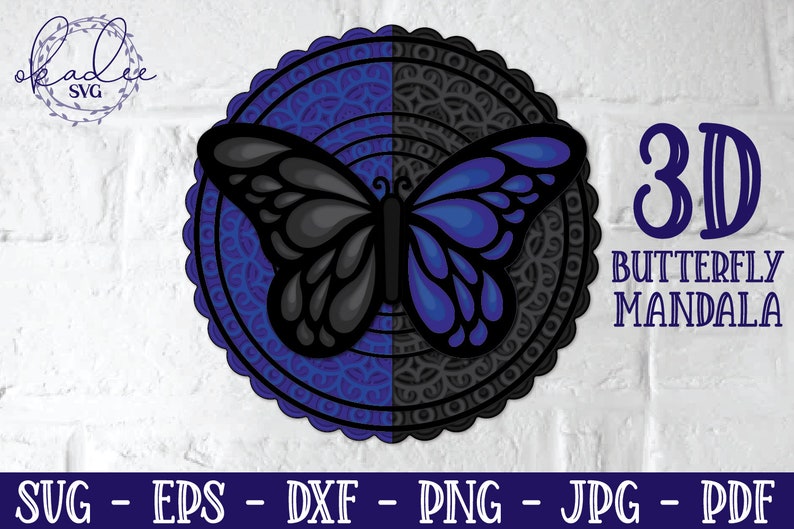 Download Layered Mandala Svg Layered Butterfly Mandala Papercut Butterfly Memorial Gift 3d Butterfly Mandala Svg 3d Mandala Svg Shadowbox Dxf Clip Art Art Collectibles Colonialgolfhart Com