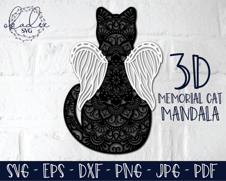 Download Cat Mandala Svg Free