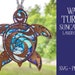Turtle Suncatcher File, Laser Cut Suncatcher, Glowforge Suncatcher ...