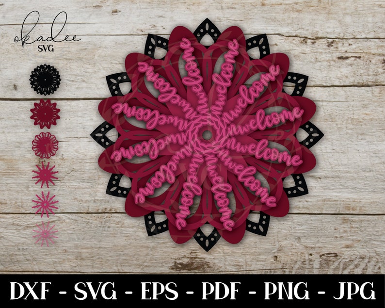 Download 3D Mandala SVG Layered Mandala SVG Mandala Monogram SVG | Etsy Download 3D Mandala SVG Layered Mandala SVG Mandala Monogram SVG | Etsy