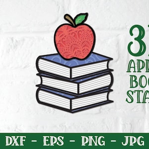 Download 3d Teacher Mandala Svg Bundle Layered Teacher Svg 3d Apple Etsy