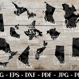 Mandala SVG, Canada SVG, Home Svg, Québec SVG, Ontario Svg, Alberta Svg, Mandala SVg Bundle, Cricut Svg, Silhouette Svg, Instant Download