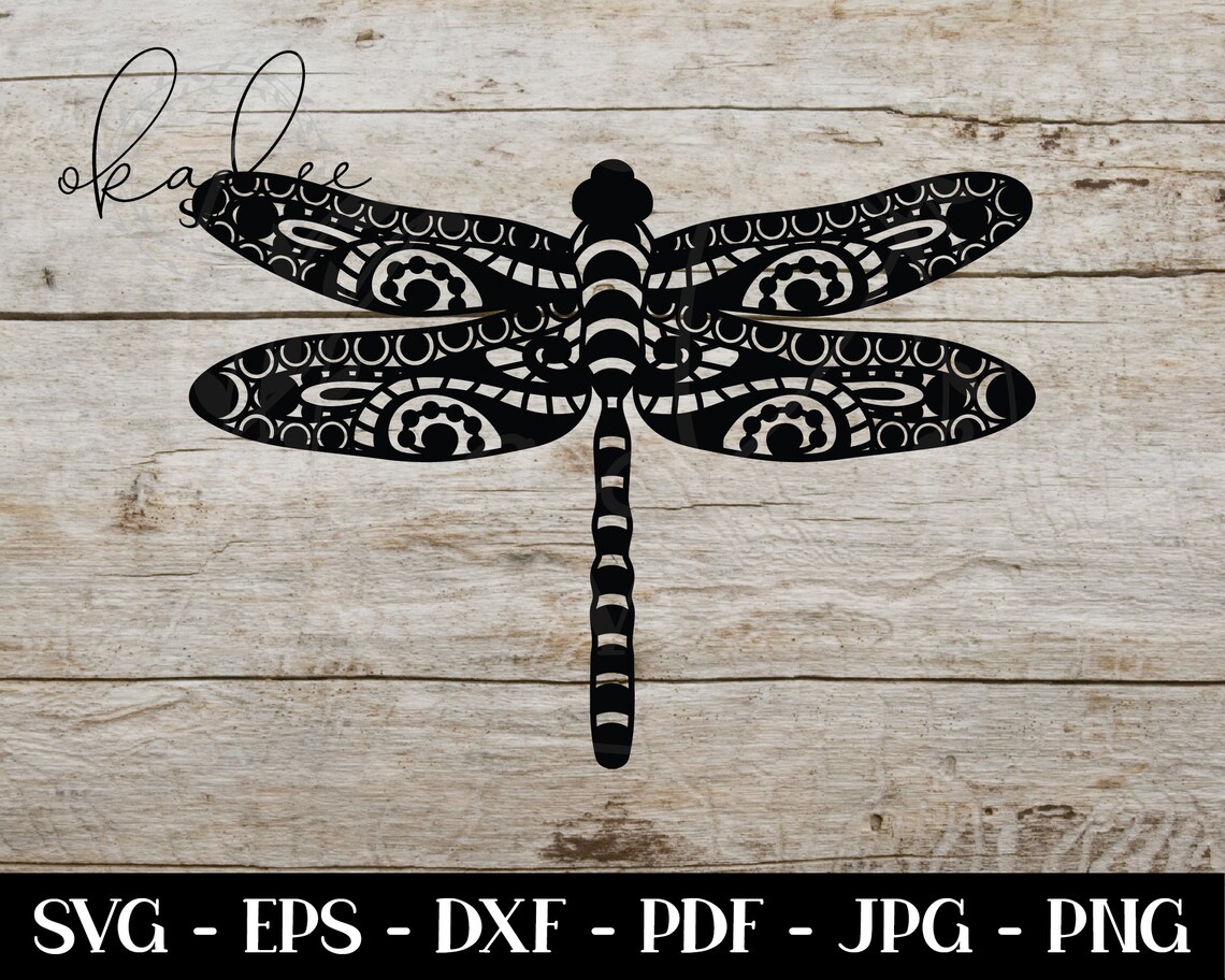 Free Free 96 Dragonfly Layered Mandala Svg SVG PNG EPS DXF File