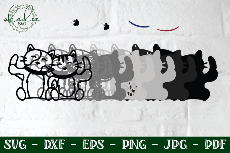 Free Free 118 Layered Cat Mandala Svg SVG PNG EPS DXF File