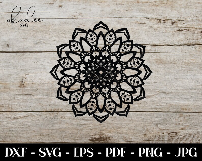 Download 3D Mandala svg Layered Mandala SVG Mother's Day Gift | Etsy
