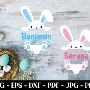 Bunny SVG, Ostern SVG, Bunny Split SVG, Bunny Gesicht SVG, Sofort Download, Cricut Datei, Süßer Hase Svg, Silhouette Cut Datei, Süßer Hase PNG