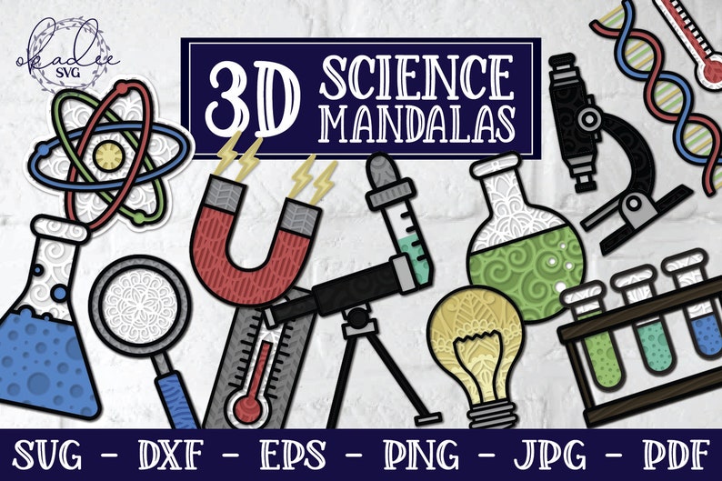 Download Dxf 3d Science Mandala Svg Bundle Science Teacher Classroom Decor Homeschool Decor Layered Mandala Svg Science Svg 3d Mandala Svg Scrapbooking Papercraft Szlachetne Suplementy Pl
