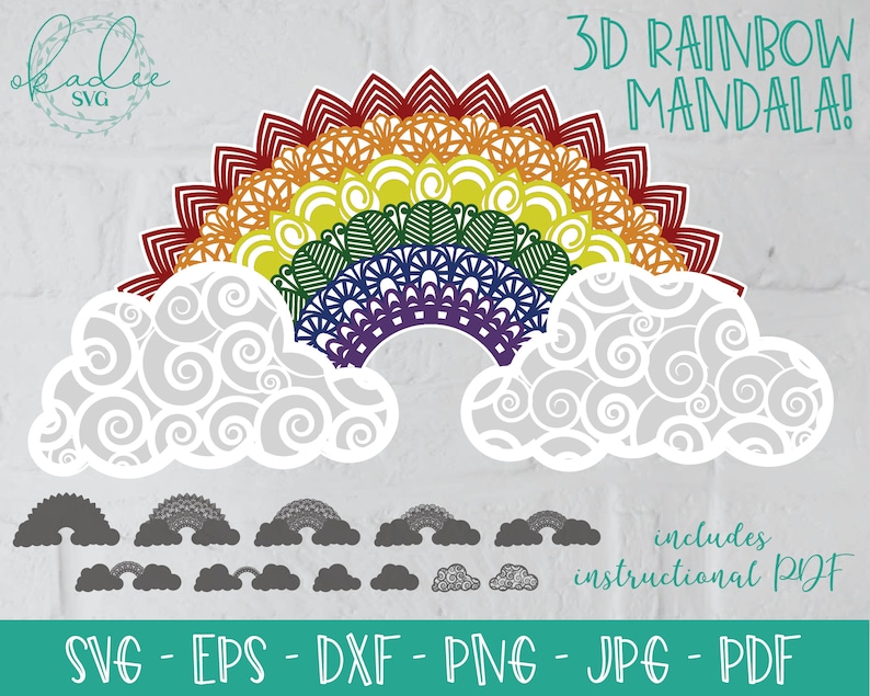 Free Free Layered Rainbow Svg 745 SVG PNG EPS DXF File