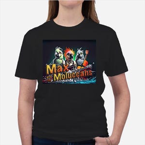 Max and the Moluccans T-shirt | Cockatoo | Parrot | Music
