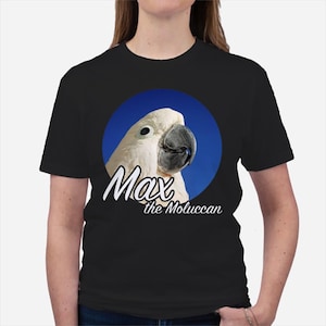 Moluccan Cockatoo T-Shirts | Max the Moluccan Logo