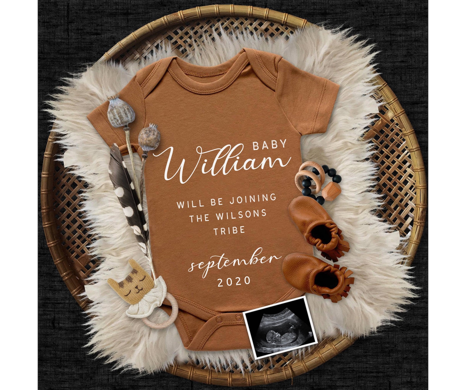 Digital Pregnancy Announcement Template Digital Pregnancy Announcement Template