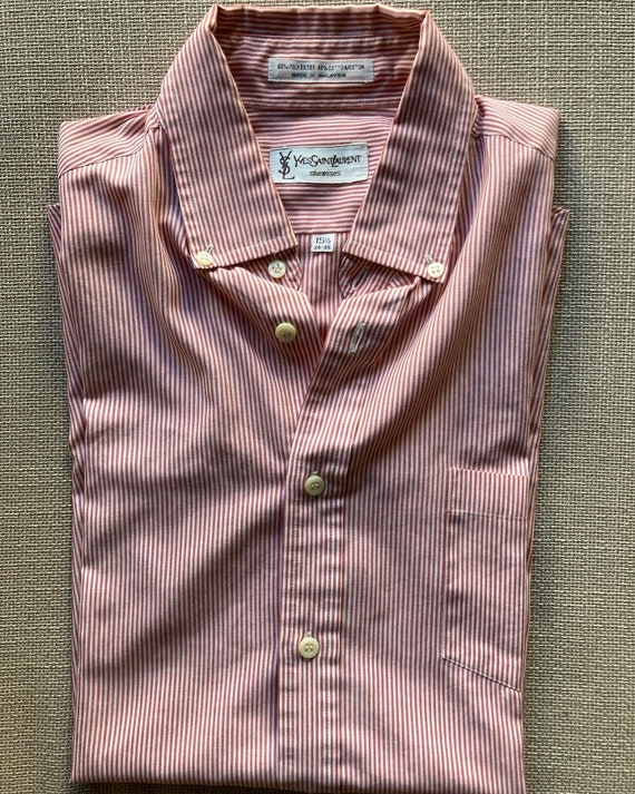 ysl button down