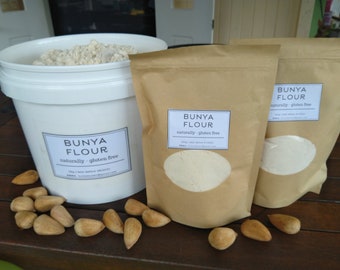 Bunya Flour - Naturally Gluten Free - Australian Bush Tucker - Organic