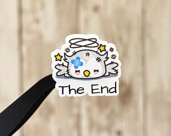 Eulen Schreibthema - The End Planner Stickers