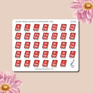 Book Launch - 30 Day Countdown